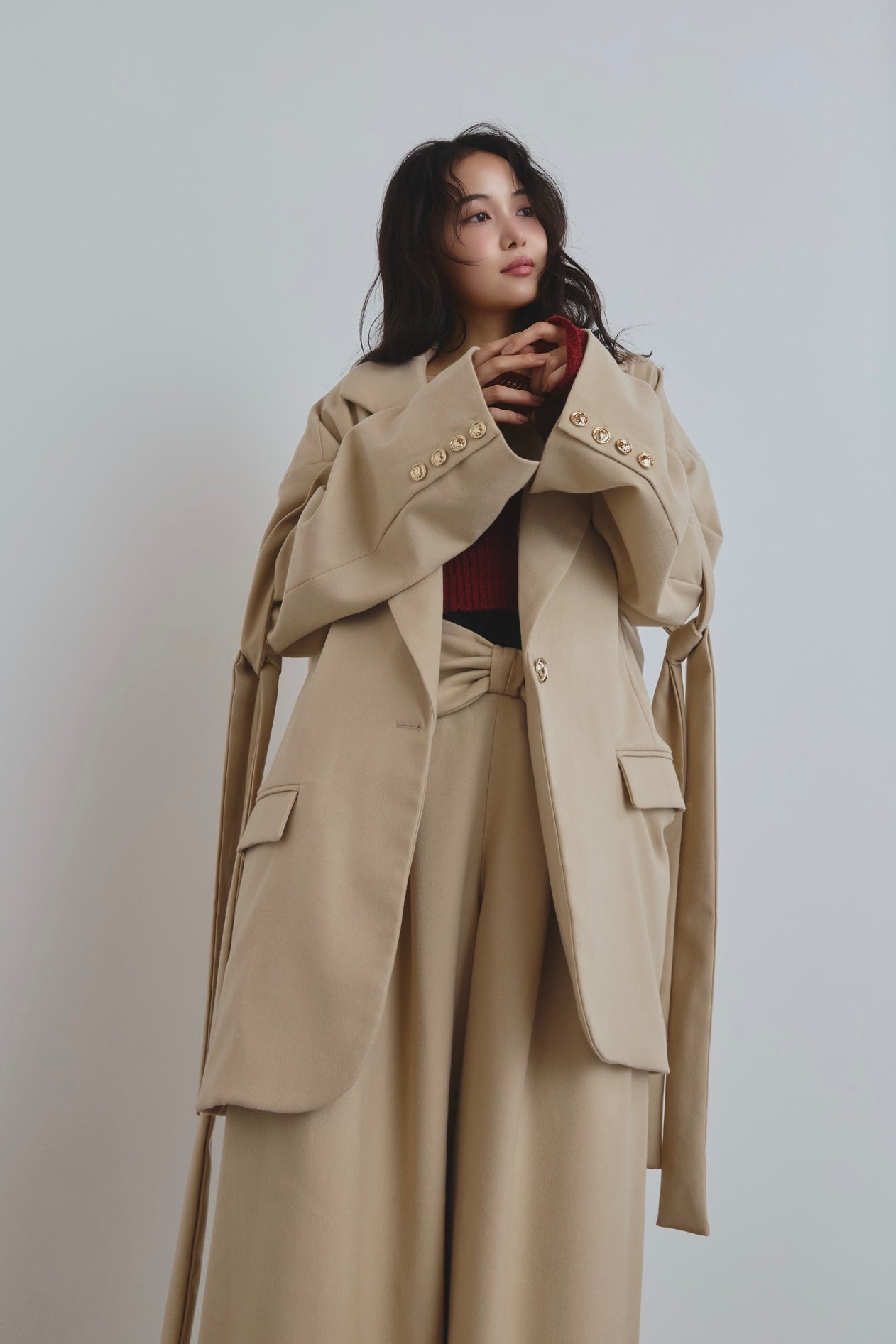 ribbon design over jacket – andequal