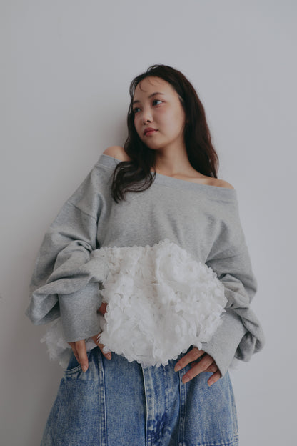 docking peplum sweat