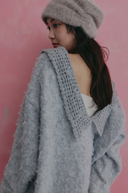 lace sailor knit