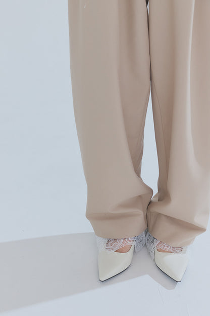 lace docking pants［3月下旬から4月上旬お届け］