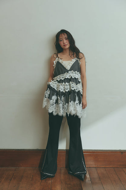 bloom lace cami tunic