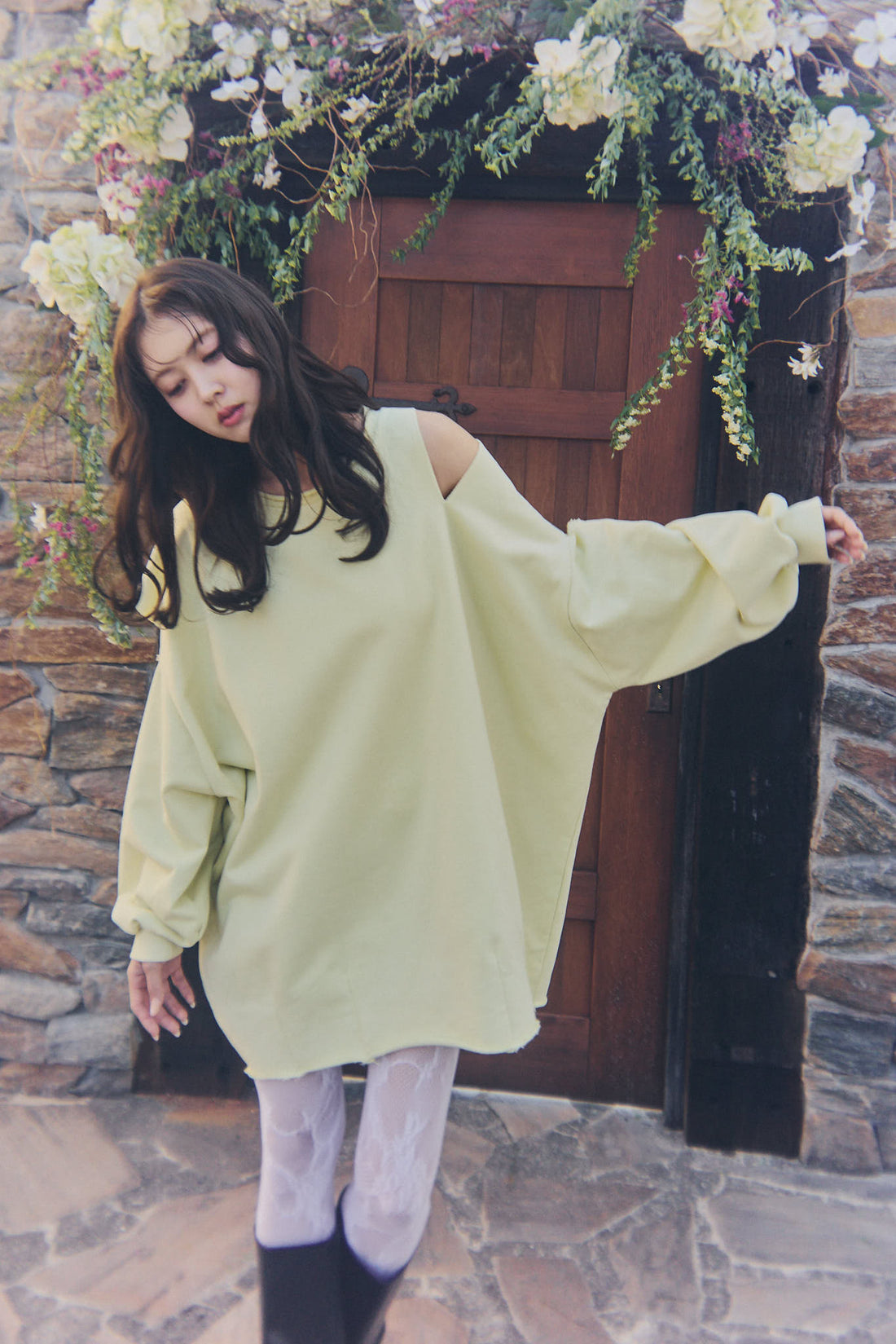 slit design over sweat