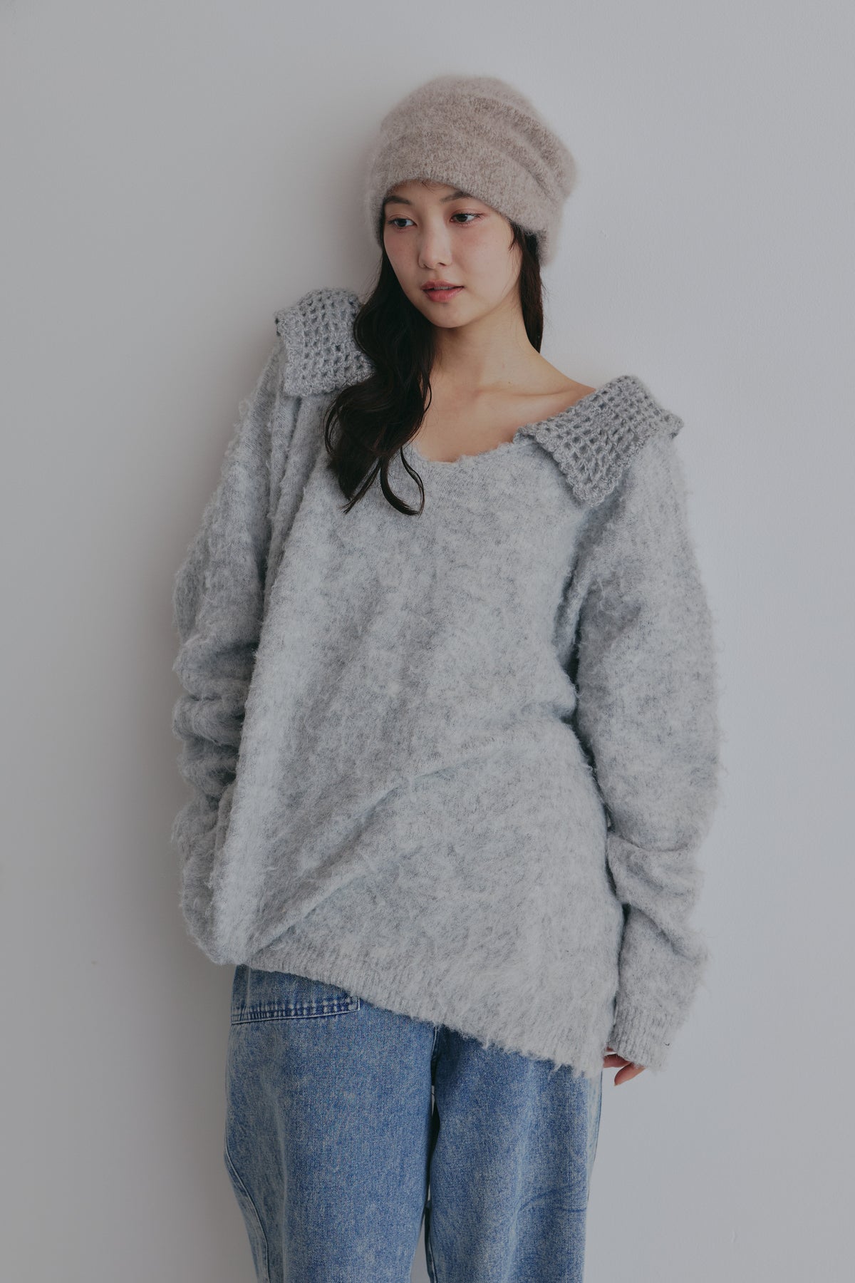 lace sailor knit