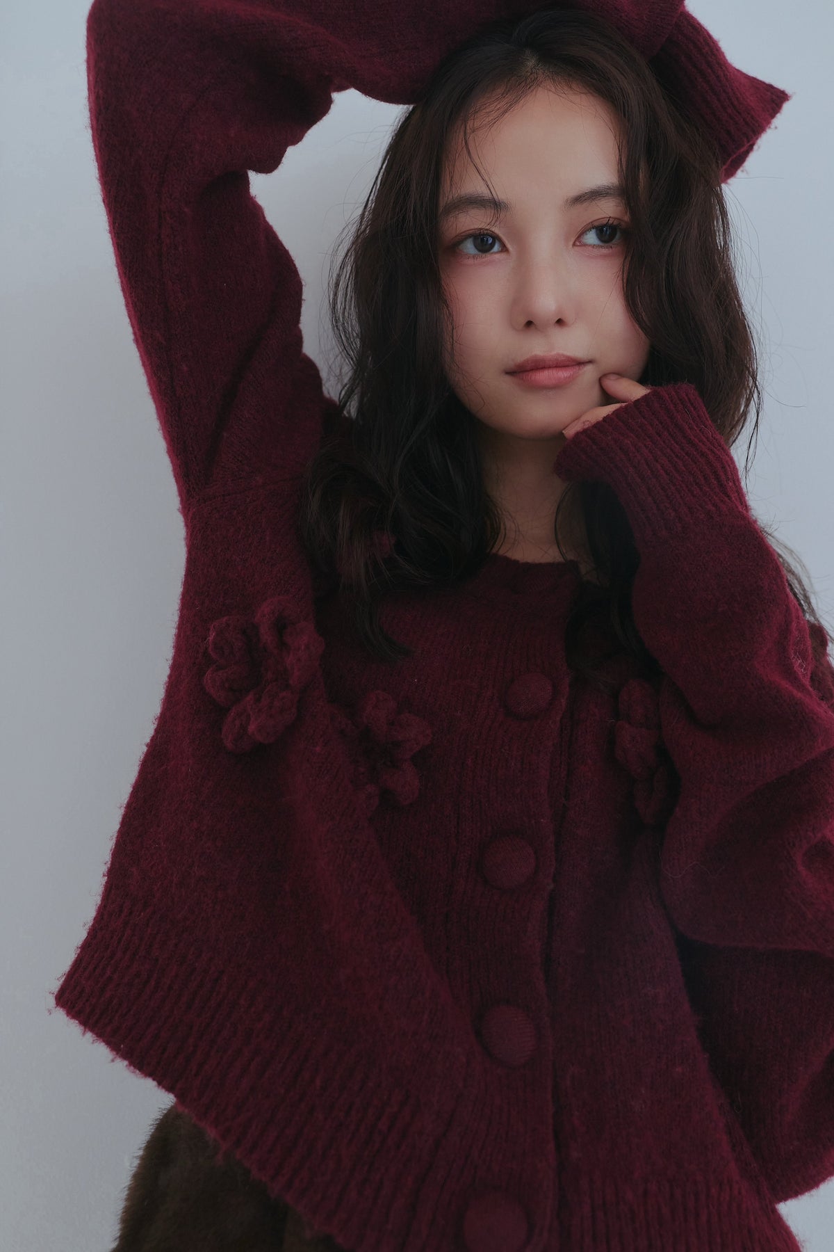 bloom flower cardigan