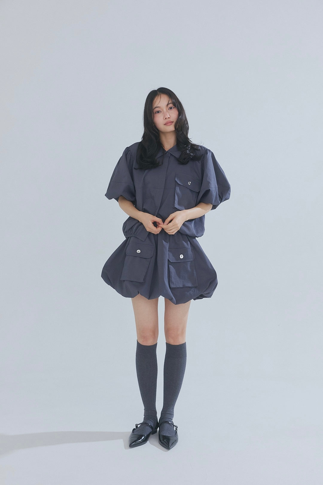 Andequal アンドコール　balloon design skirt balloon design skirt – andequal