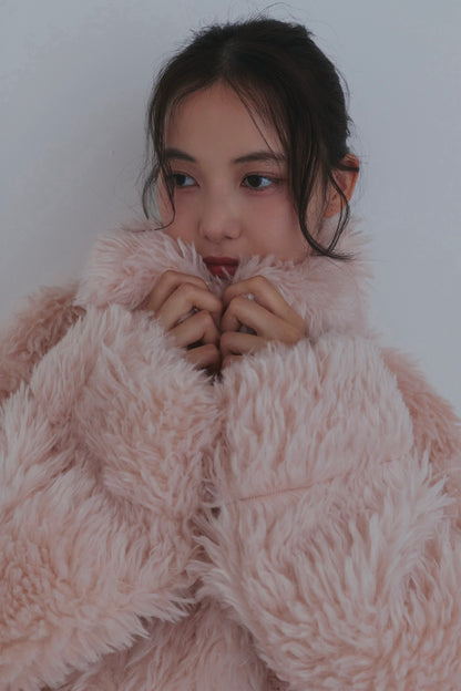 two face fur coat