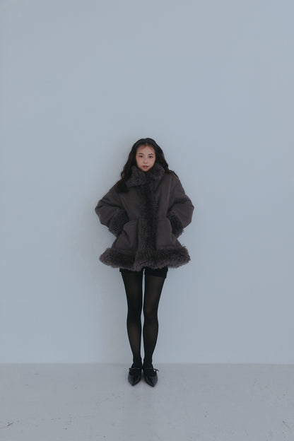 two face fur coat