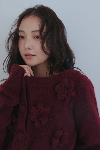 bloom flower cardigan