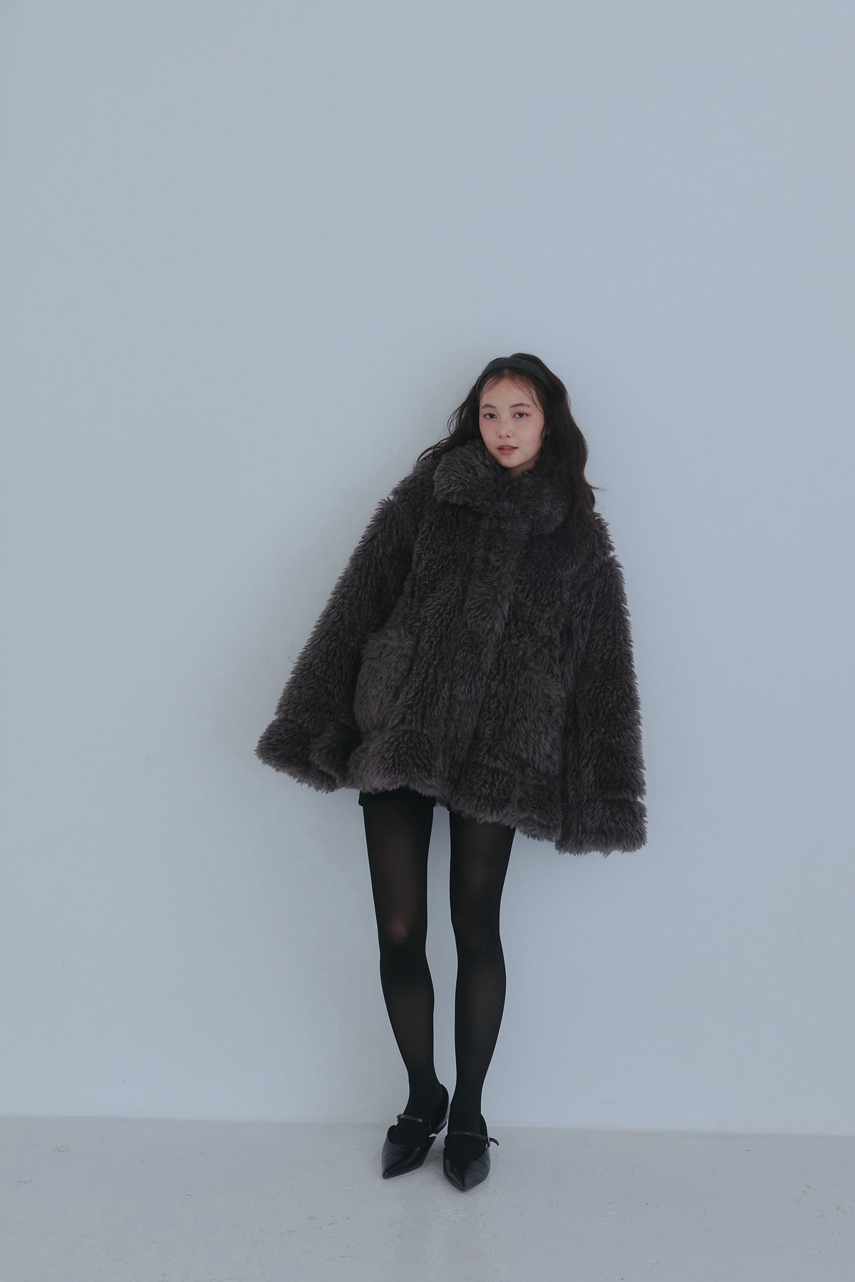 two face fur coat