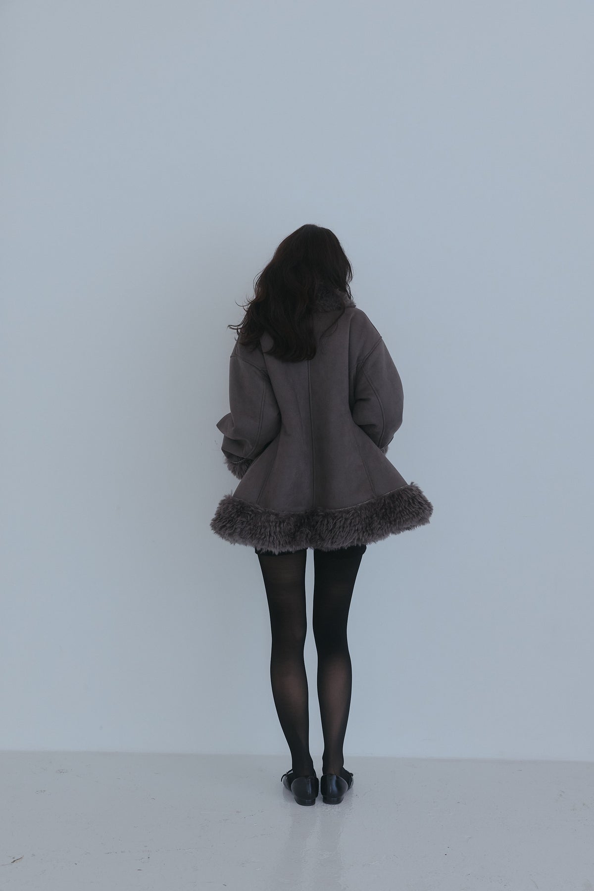 two face fur coat
