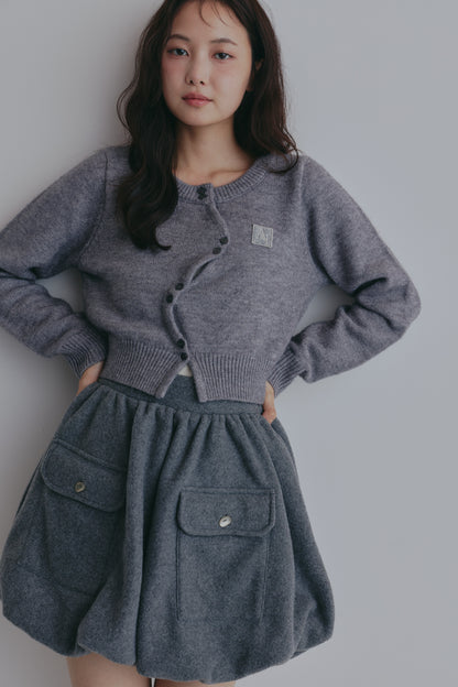 fleece balloon skirt