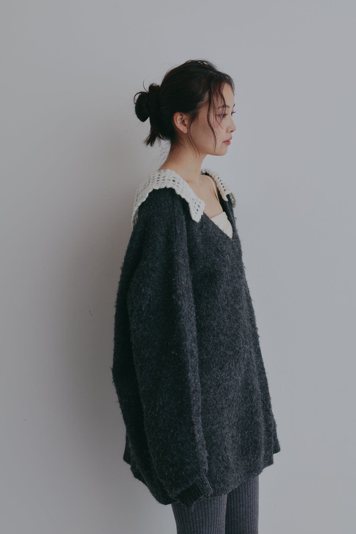 lace sailor knit