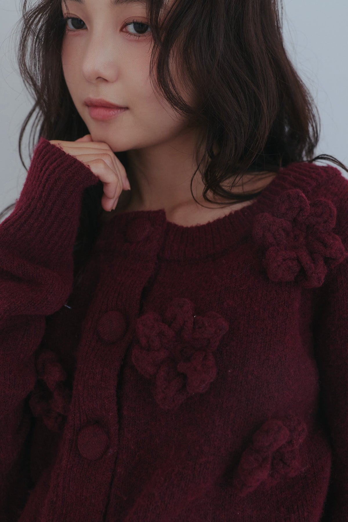 bloom flower cardigan