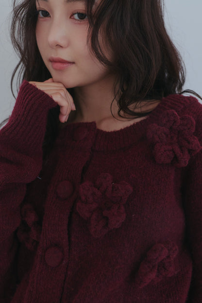 bloom flower cardigan