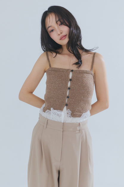 lace docking pants［3月下旬から4月上旬お届け］