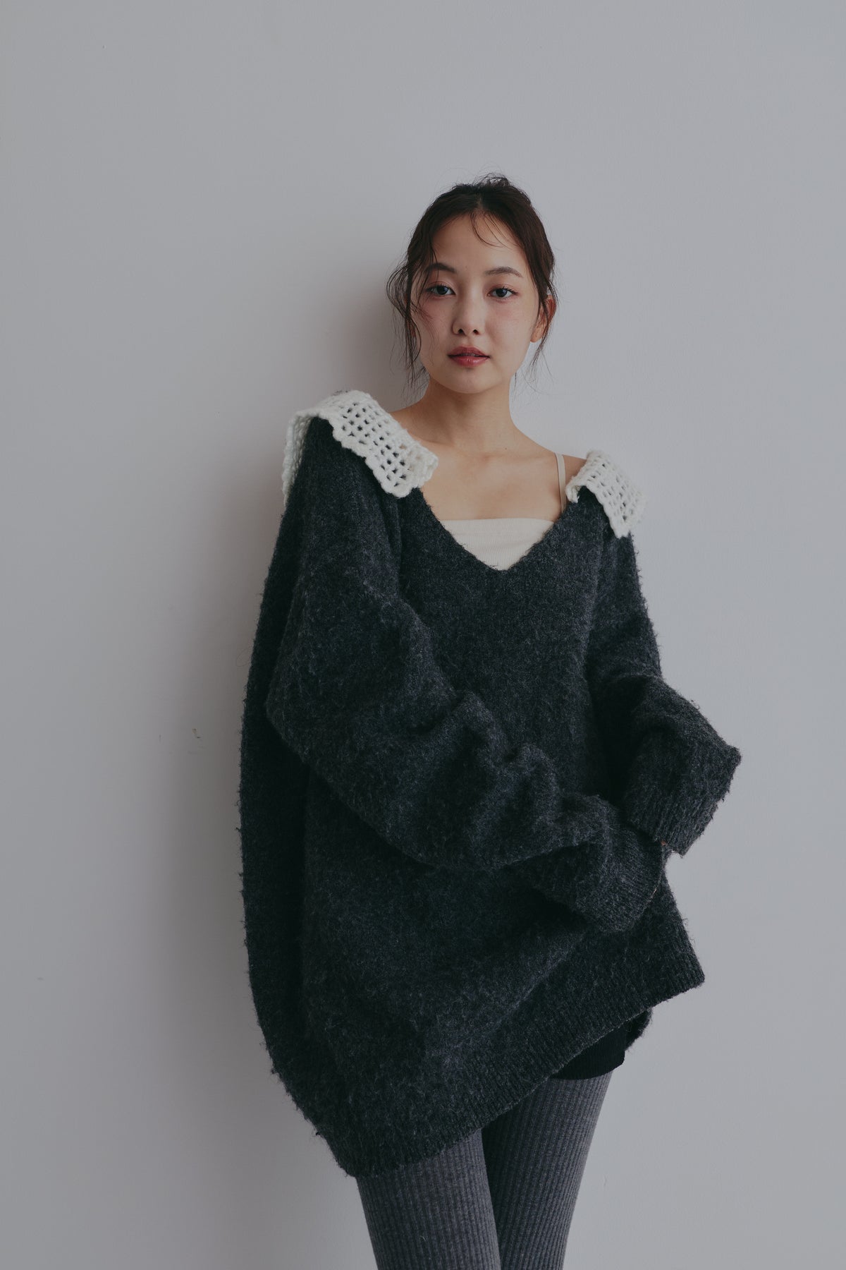 lace sailor knit