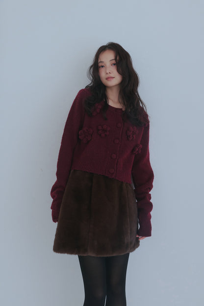 bloom flower cardigan