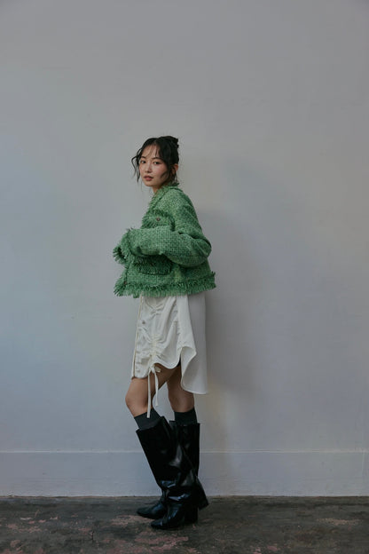 glitter tweed jacket