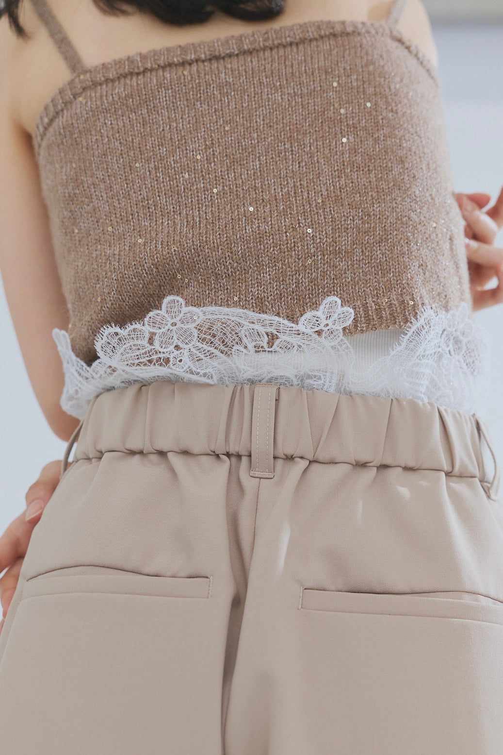 lace docking pants – andequal