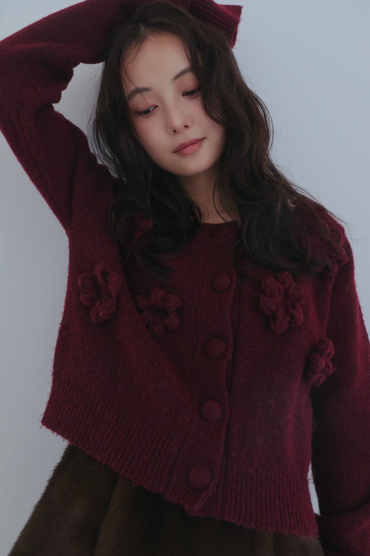 bloom flower cardigan