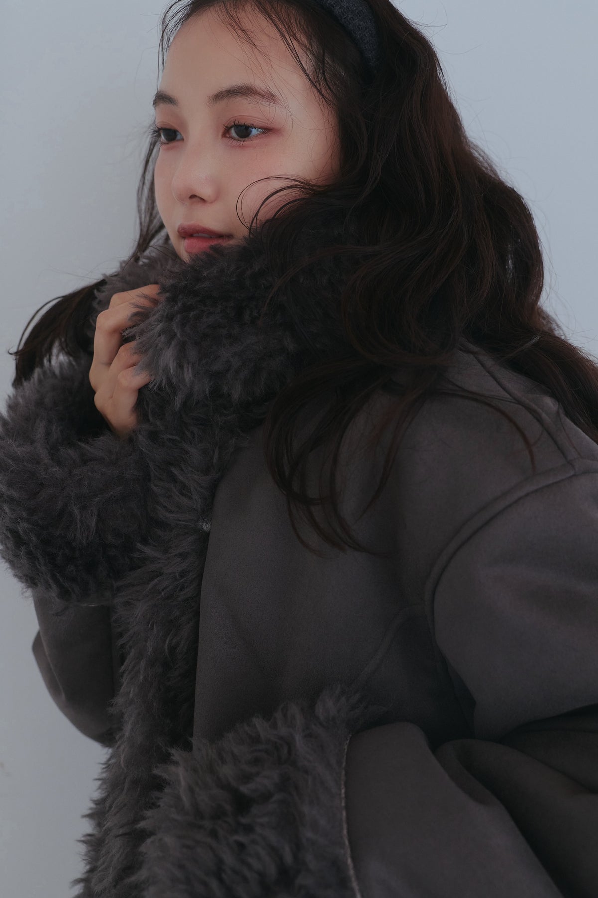 two face fur coat