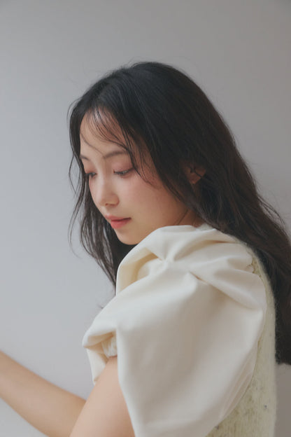 fringe design glitter summer knit