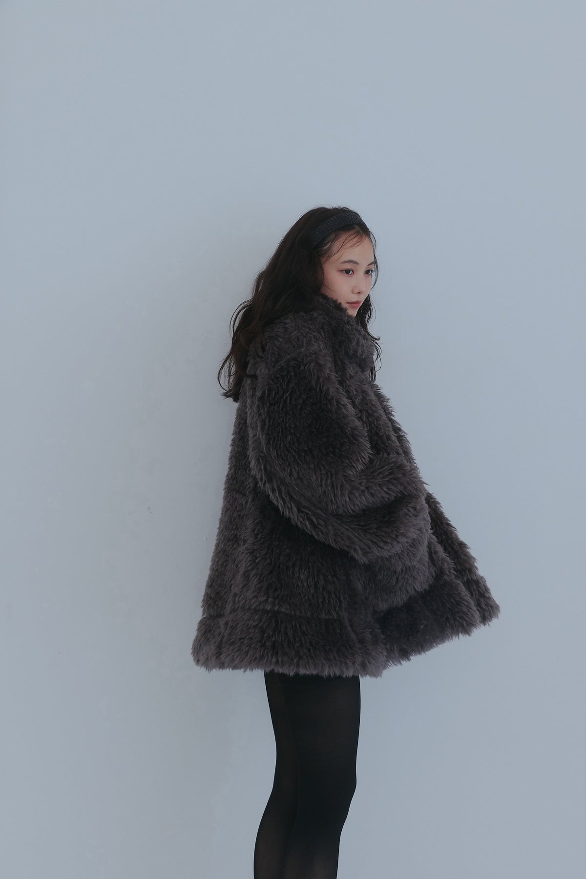 two face fur coat