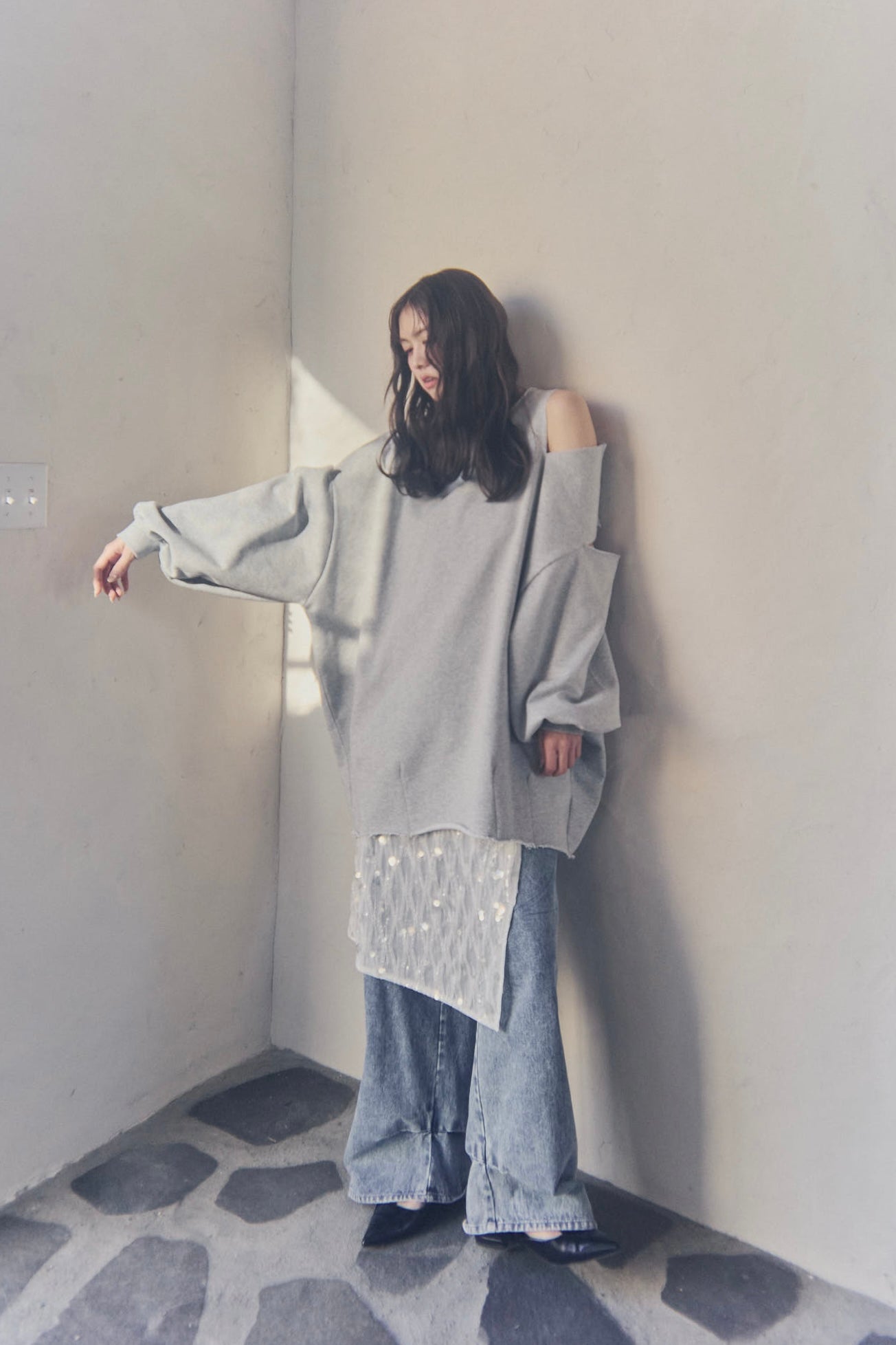 slit design over sweat