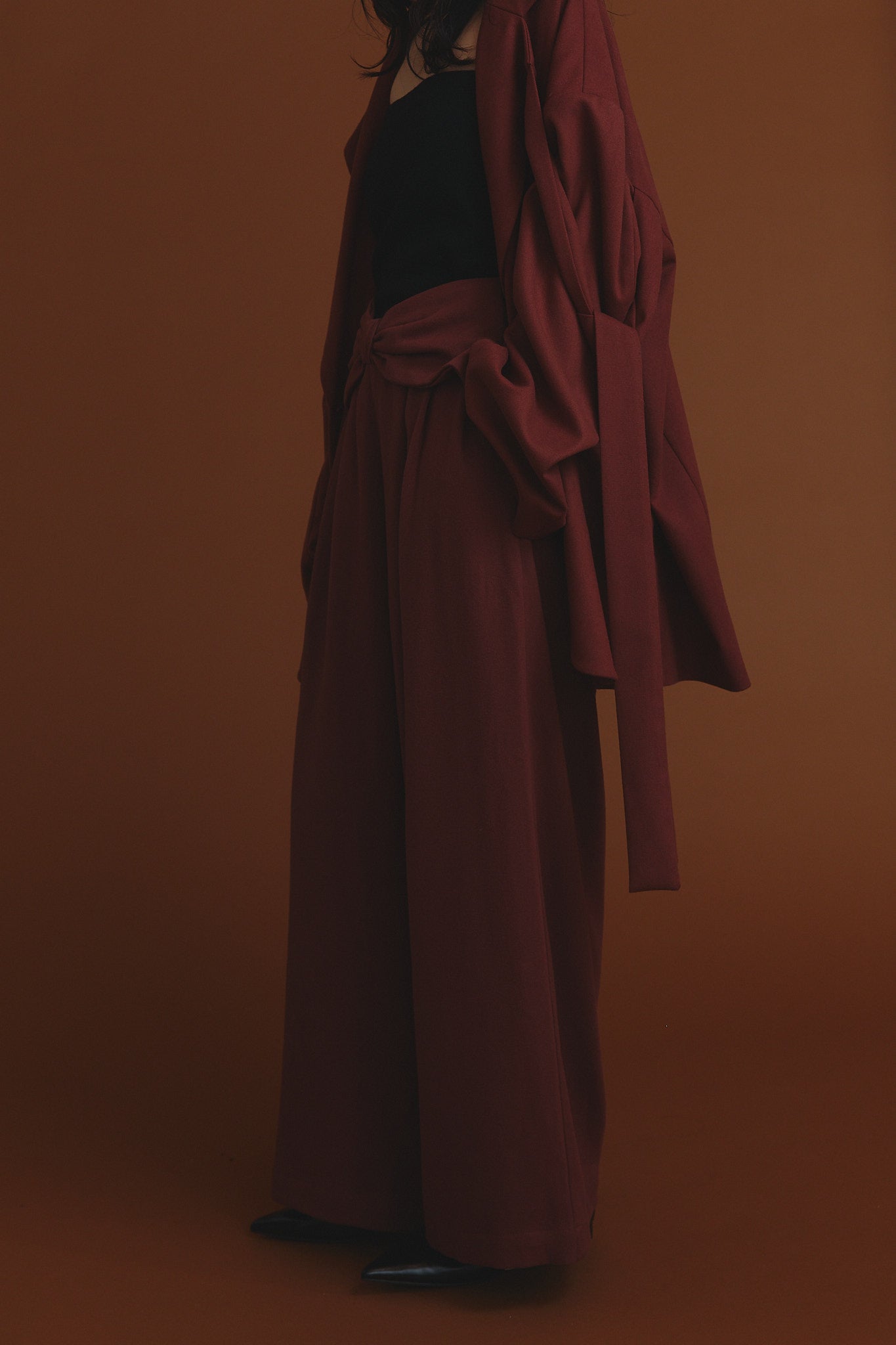 ribbon design over jacket