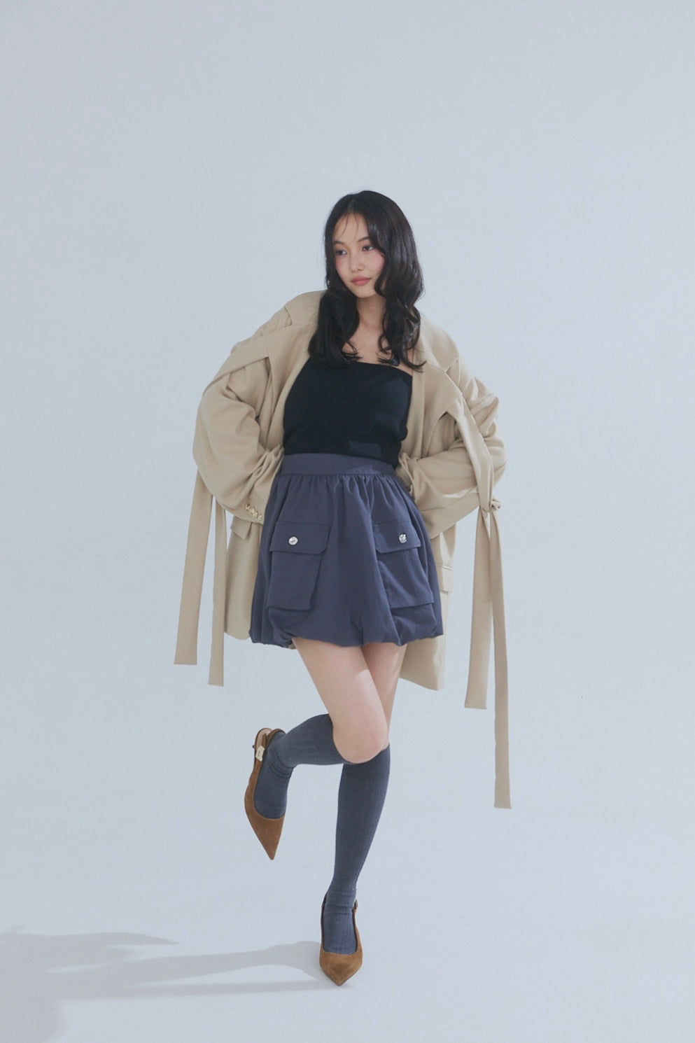 balloon design skirt