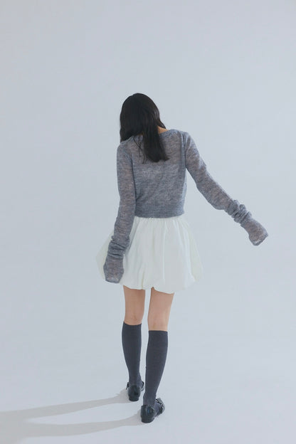 balloon design skirt