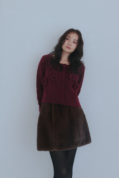bloom flower cardigan