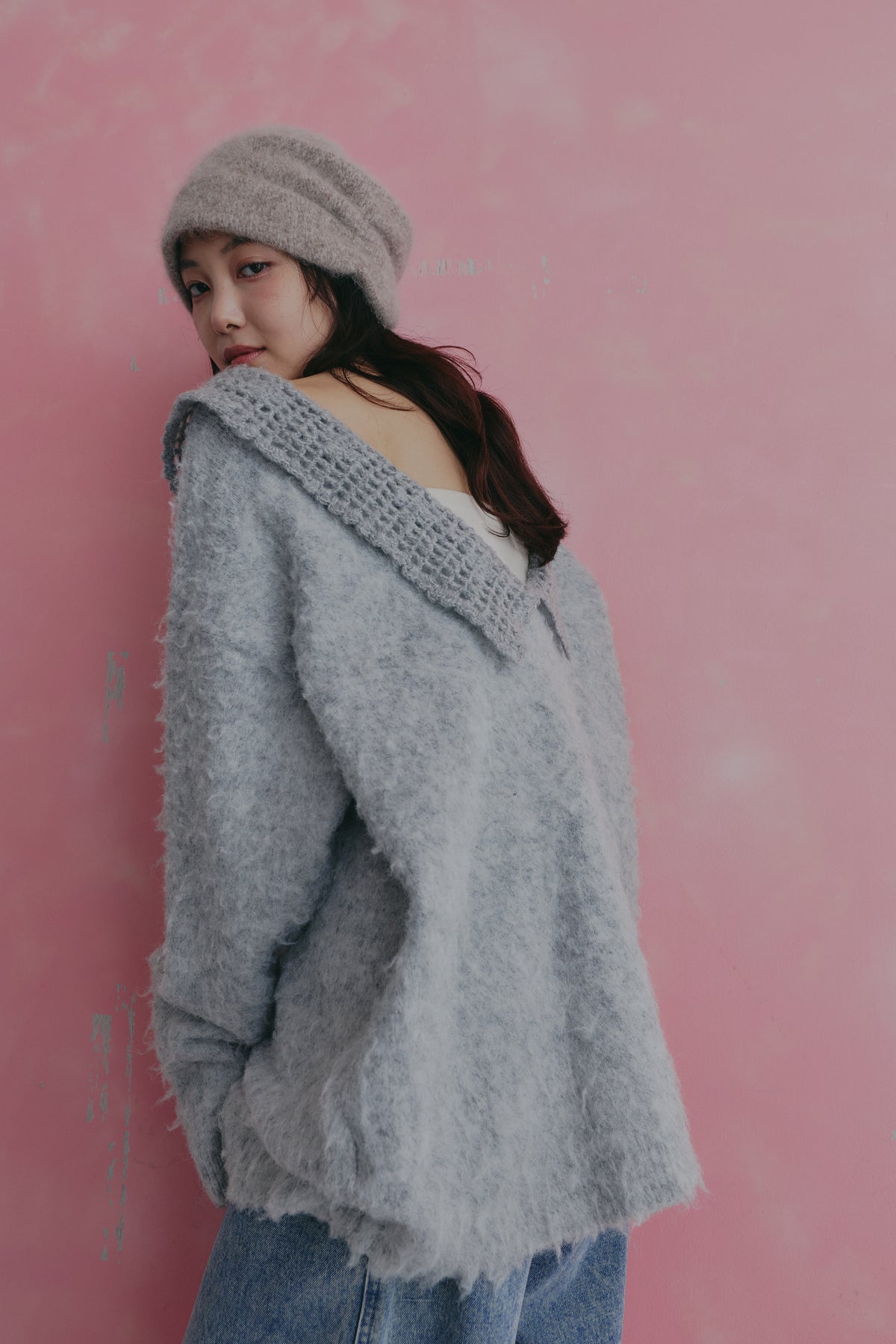 lace sailor knit