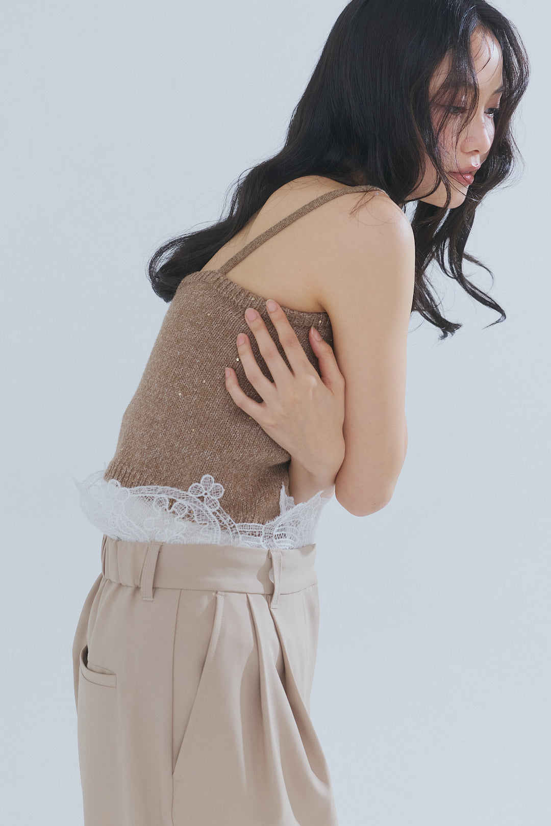 lace docking pants［3月下旬から4月上旬お届け］