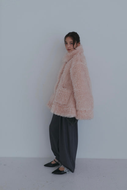 two face fur coat