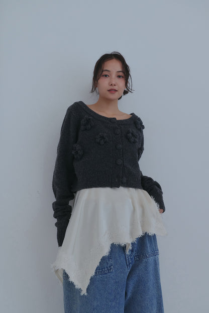 bloom flower cardigan