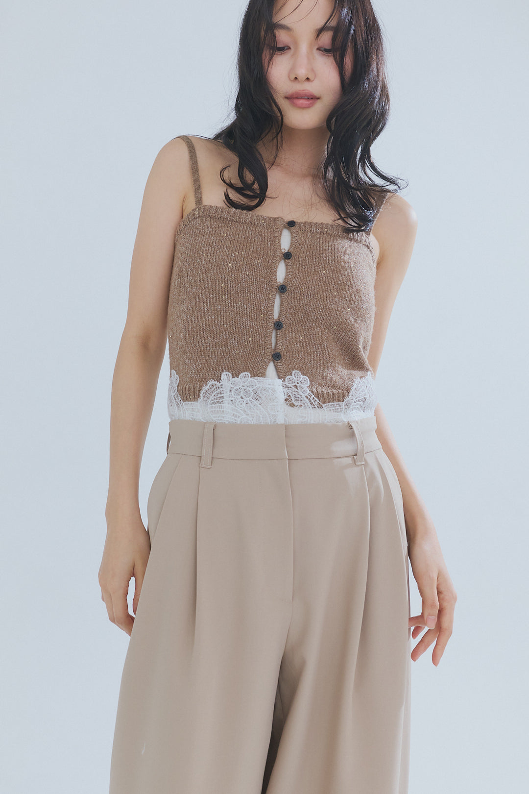 lace docking pants［3月下旬から4月上旬お届け］