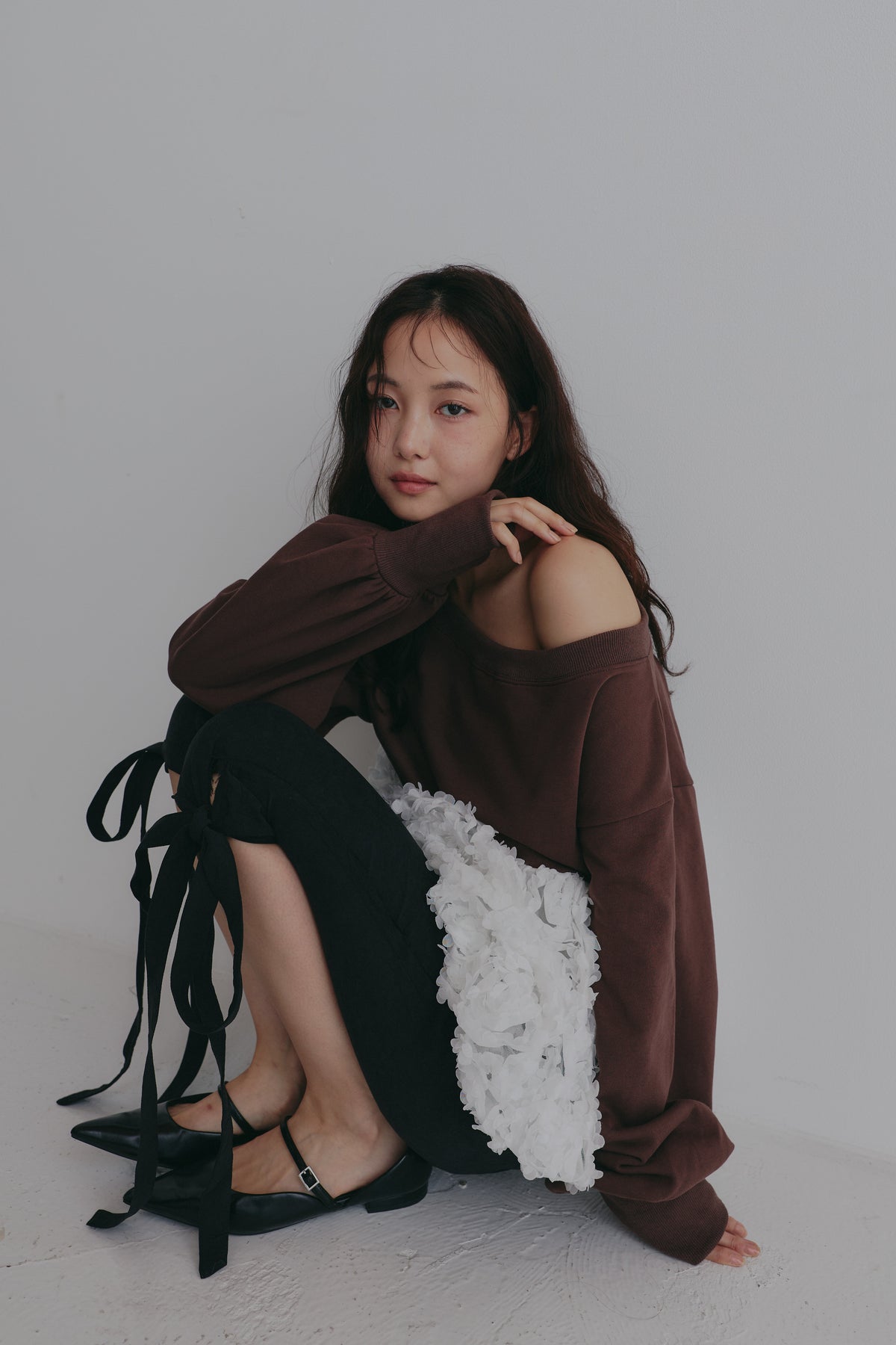 docking peplum sweat