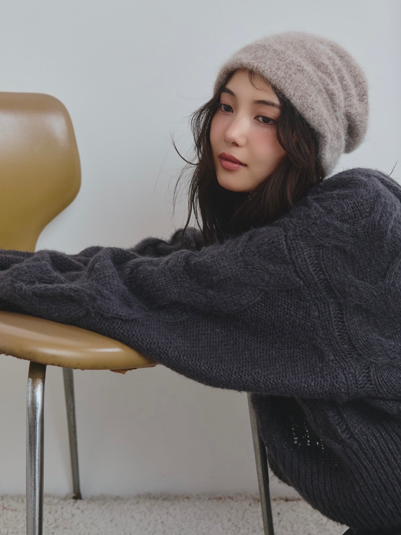 cable knit hoodie – andequal