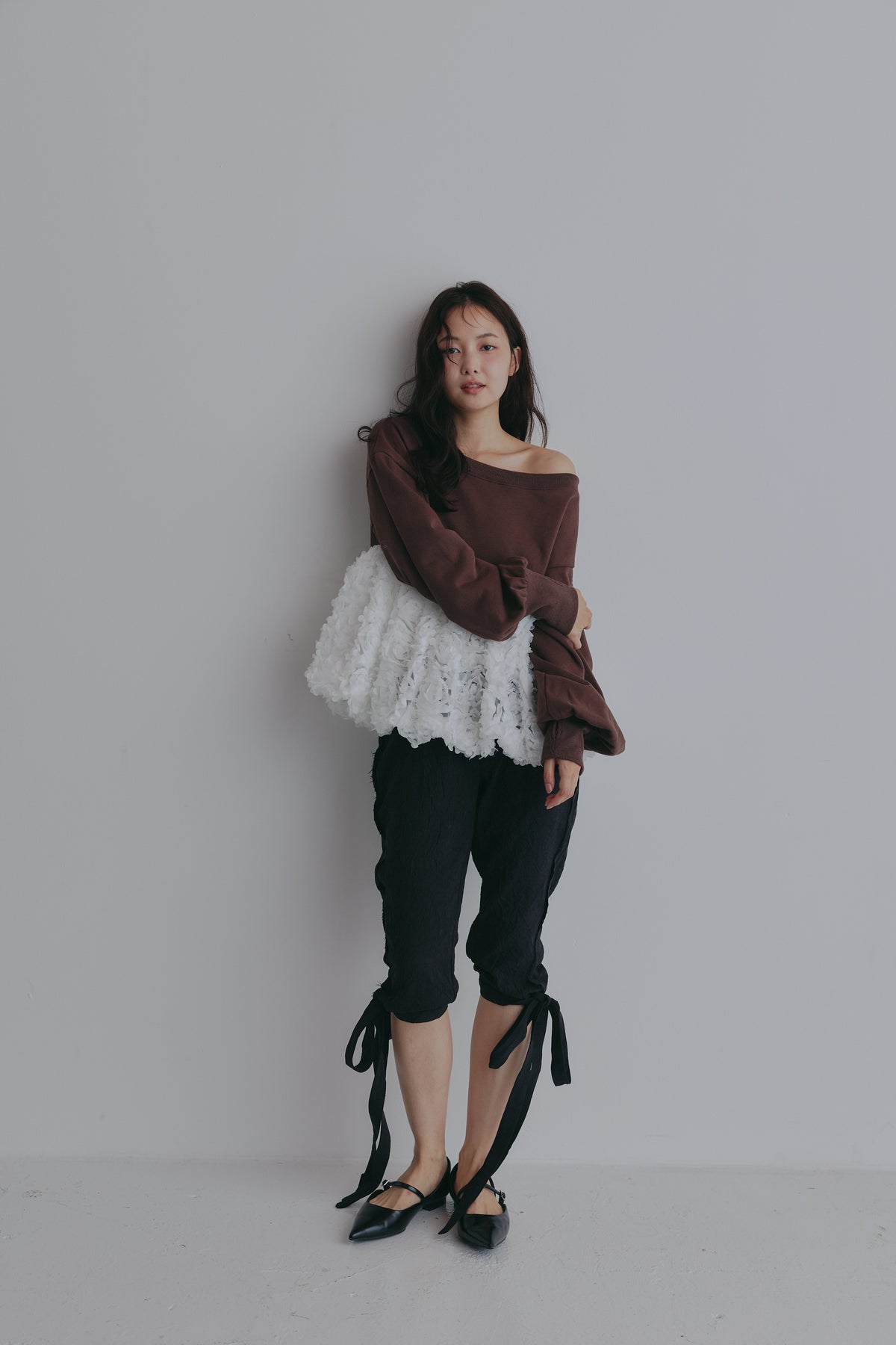docking peplum sweat