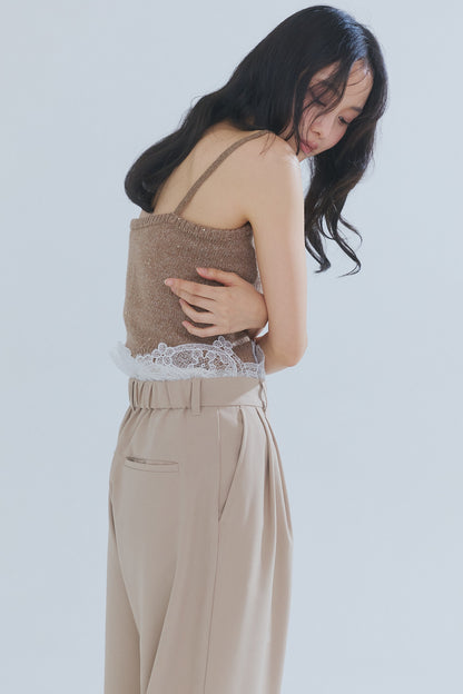 lace docking pants［3月下旬から4月上旬お届け］