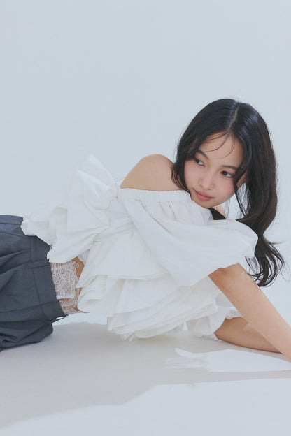 lace docking pants［3月下旬から4月上旬お届け］