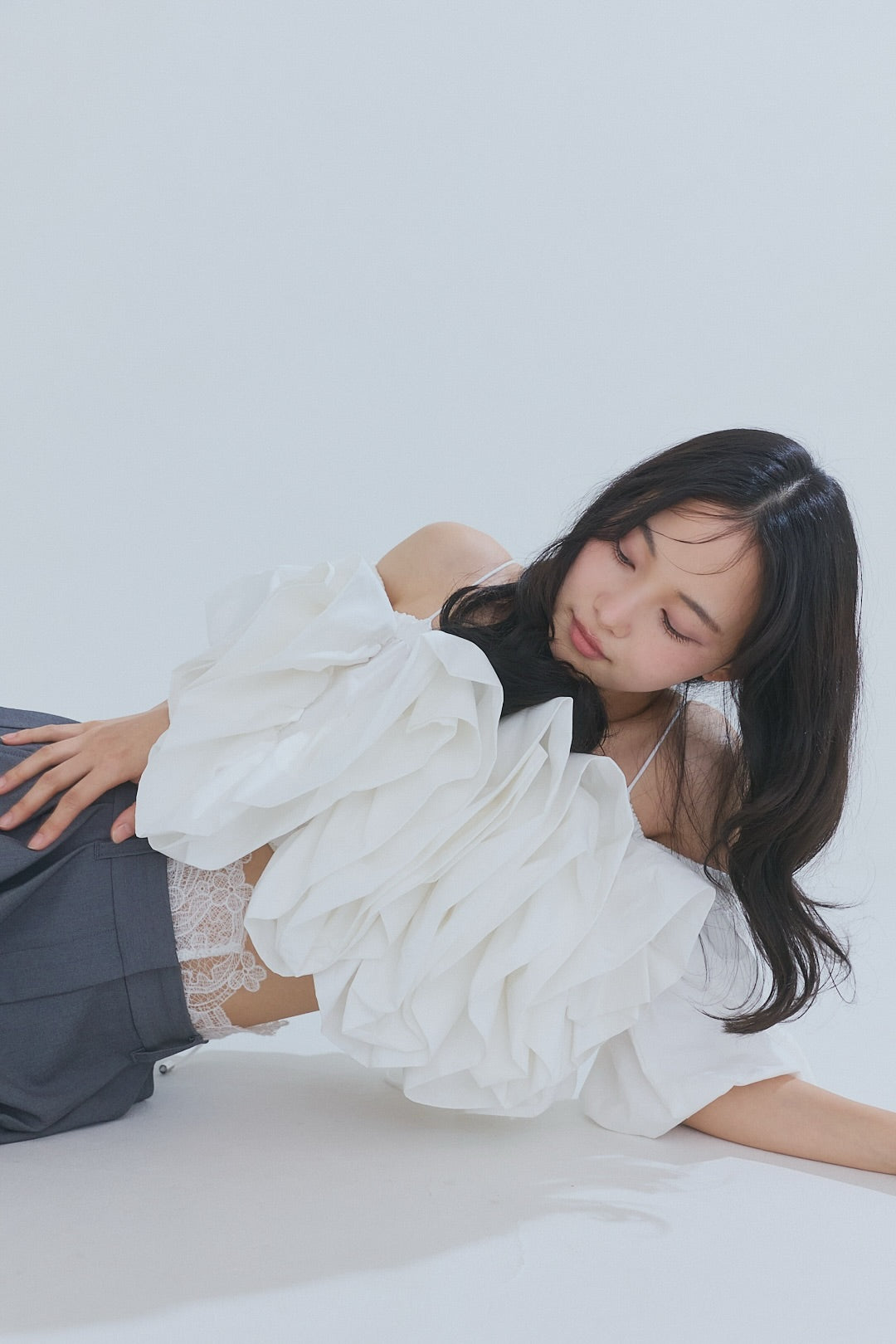 lace docking pants［3月下旬から4月上旬お届け］