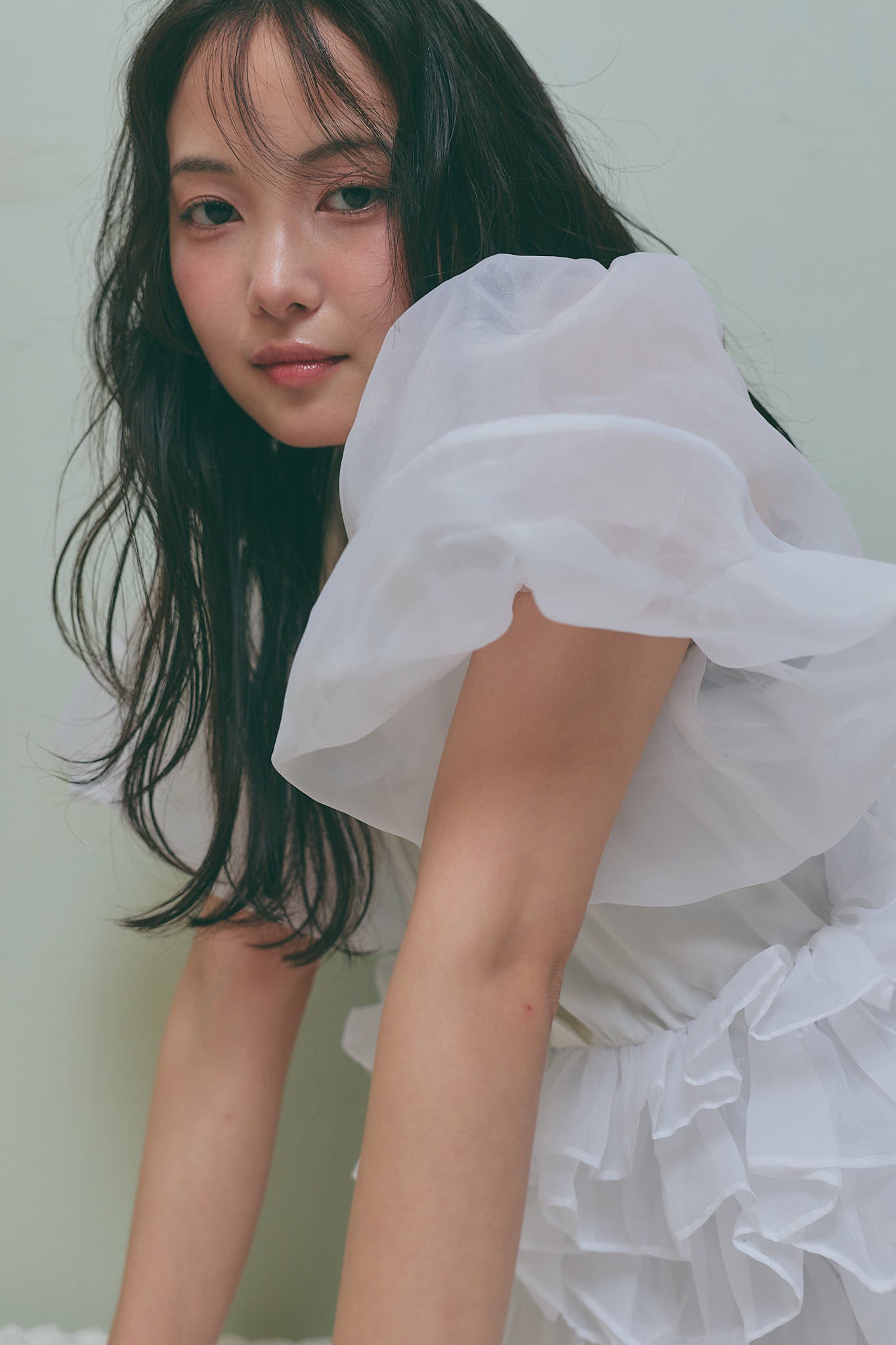cloud frill blouse