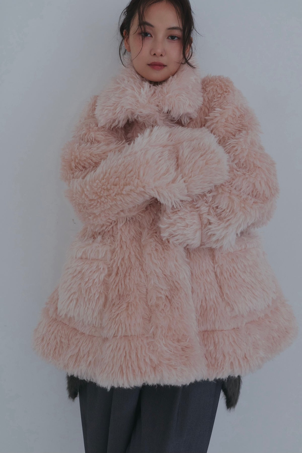 two face fur coat