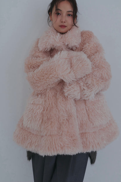 two face fur coat