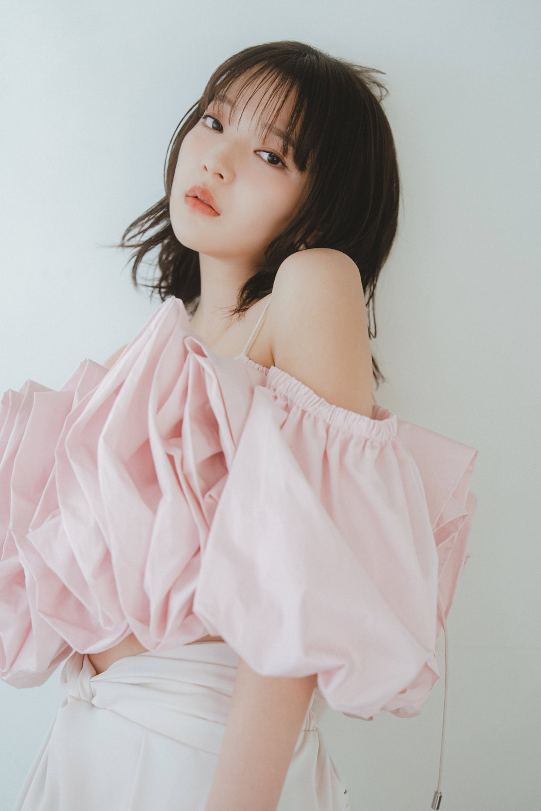 トップス andequal volume off shoulder blouse volume off shoulder blouse – andequal