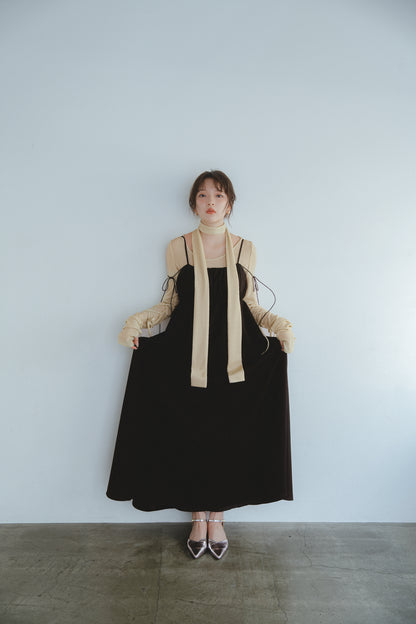 ribbon sleeve tops