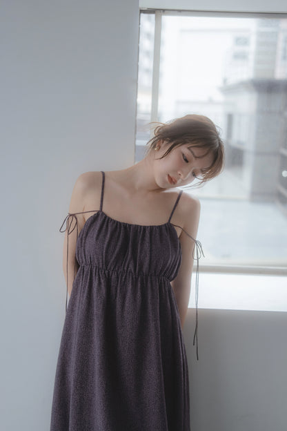 gather volume cami one-piece