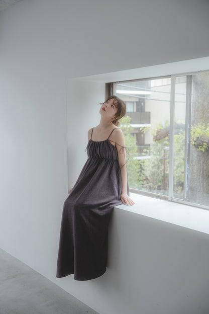 gather volume cami one-piece